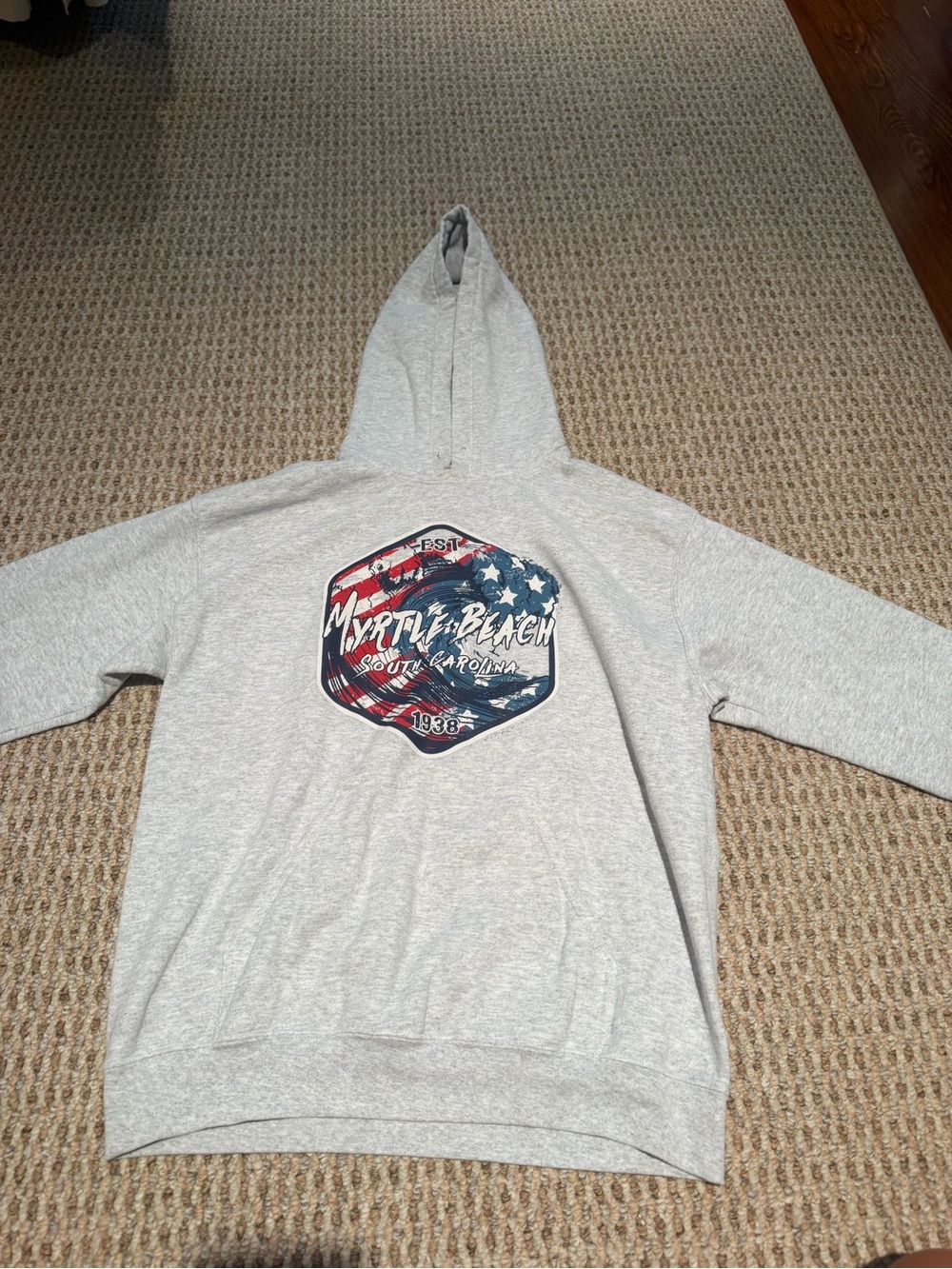 Gildan Light Gray Heather Crewneck Sweatshirt